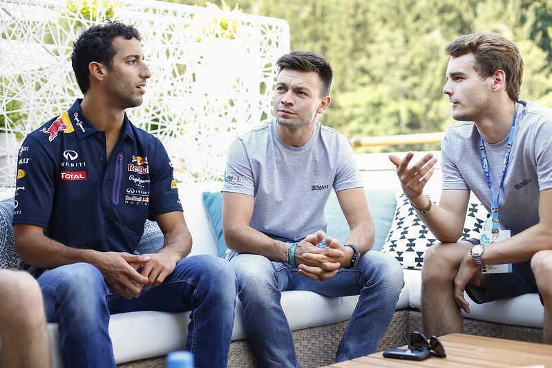 Daniel Ricciardo in Spa