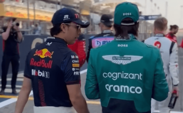 sergio perez fernando alonso