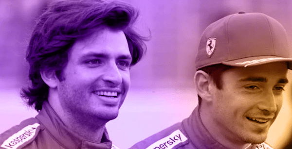 Carlos Sainz Charles Leclerc