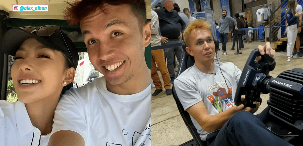 Alex Albon en lily he: een powerkoppel in de sportwereld