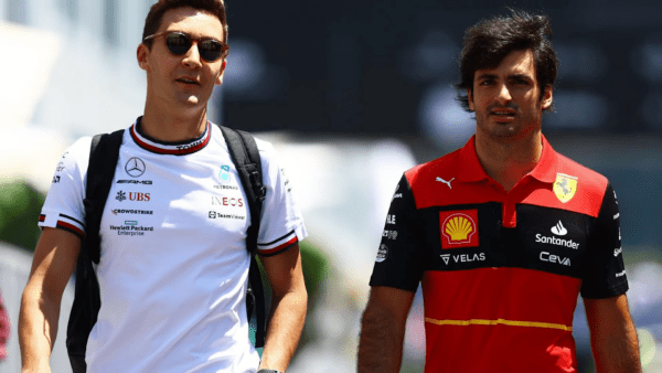 carlos sainz george russell