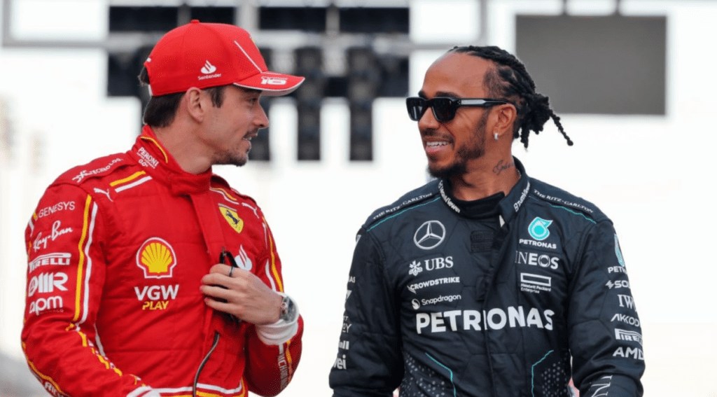 lewis hamilton charles leclerc
