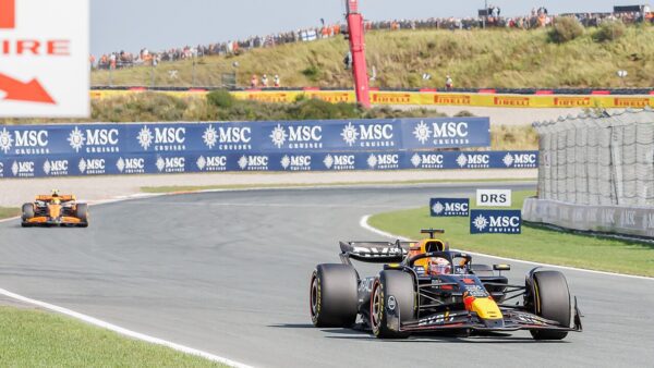 Max Verstappen en Lando Norris