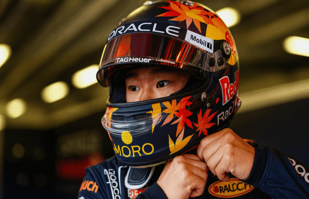 Yuki Tsunoda Red Bull Racing