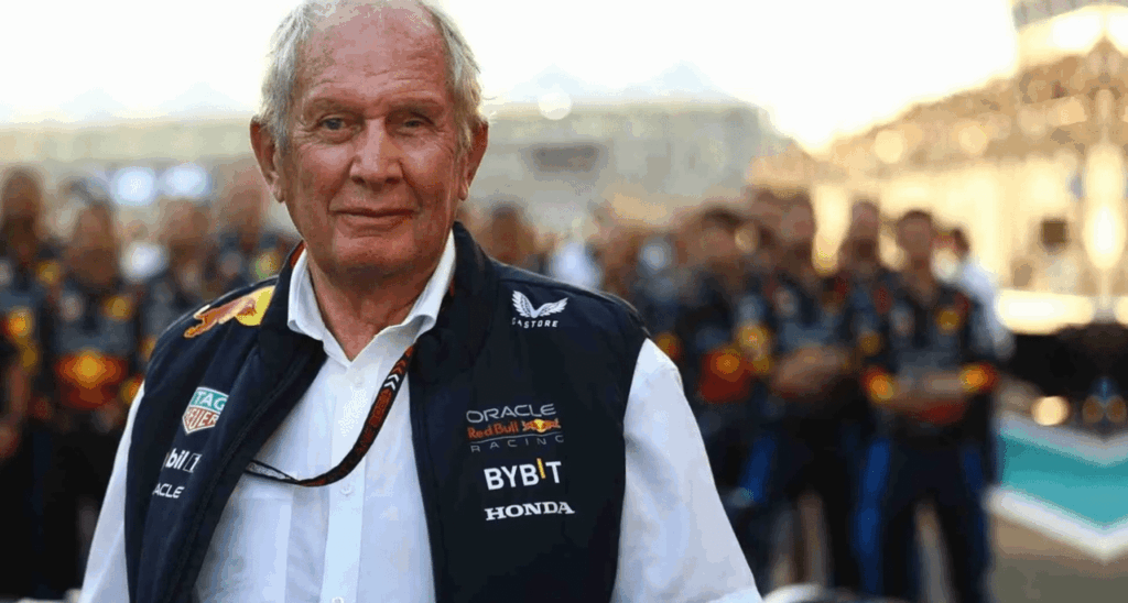Helmut Marko Red Bull Racing