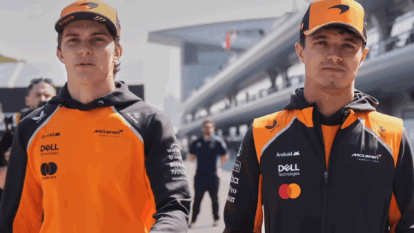 Lando Norris en Oscar Piastri