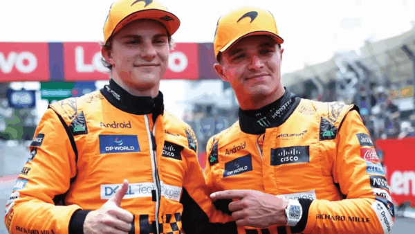 Lando Norris en Oscar Piastri Mclaren