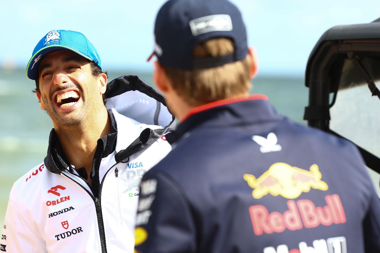 Daniel Ricciardo en Yuki Tsunoda’s privétest als voorbereiding op F1 2024