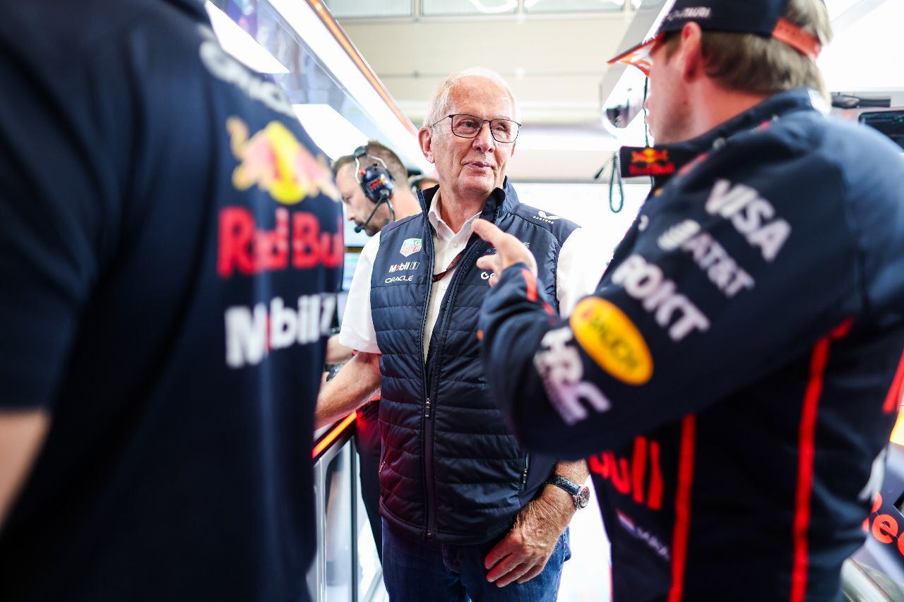Helmut Marko kritisch op Sergio Perez na Vegas GP: ‘wat een teleurstelling’