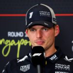 Max Verstappen Red Bull Singapore