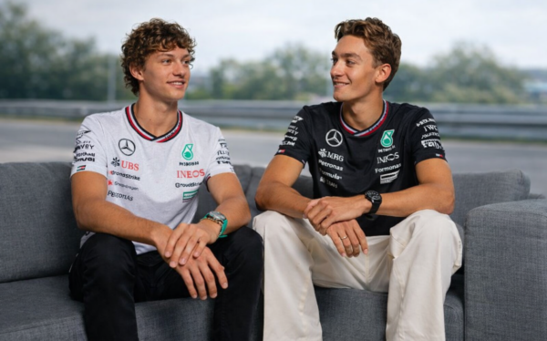 George Russell en Kimi Antonelli
