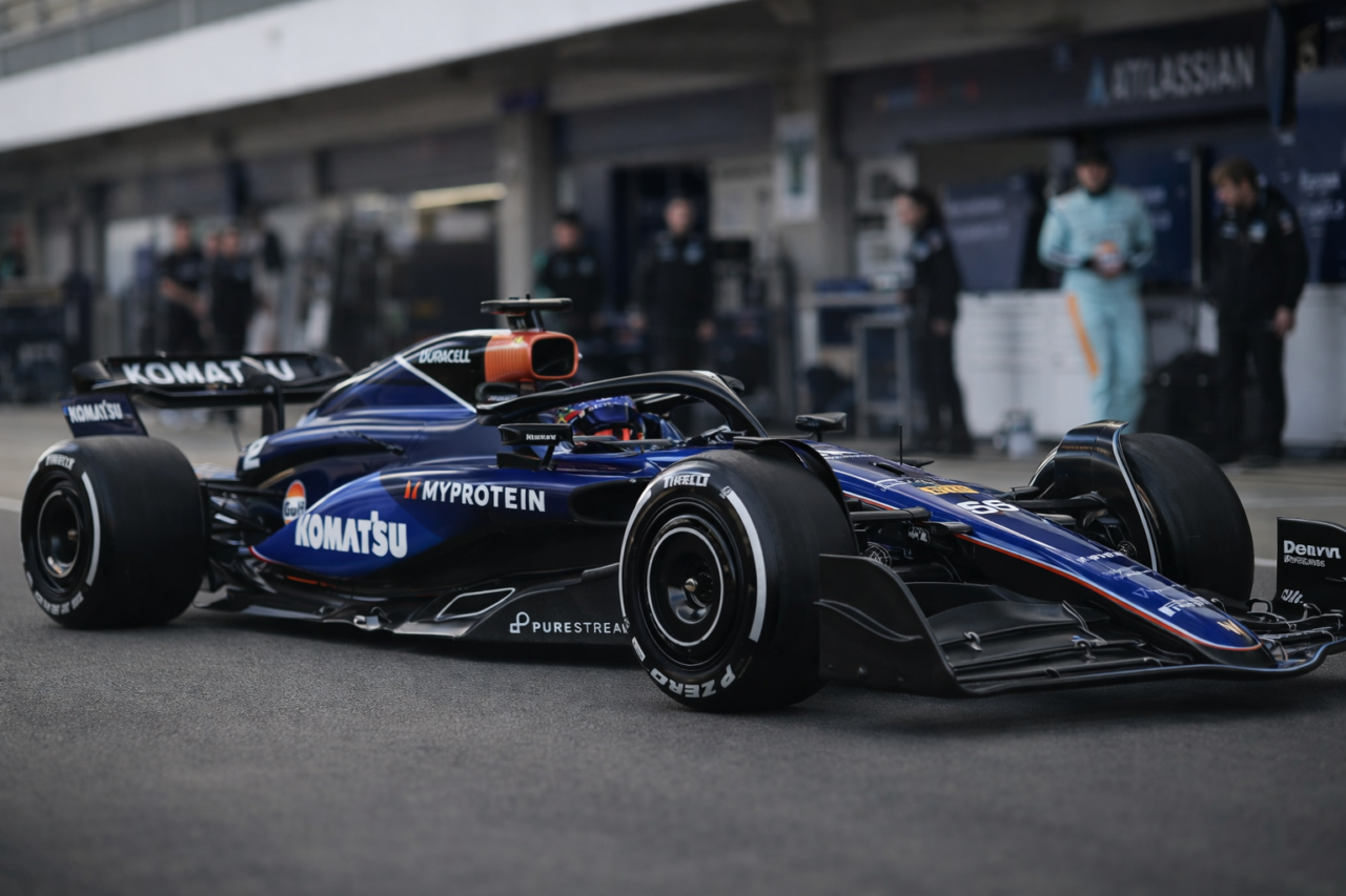 Nieuwe partner versterkt commerciële positie Williams richting Formule 1-seizoen 2026