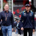 Jos en Max Verstappen