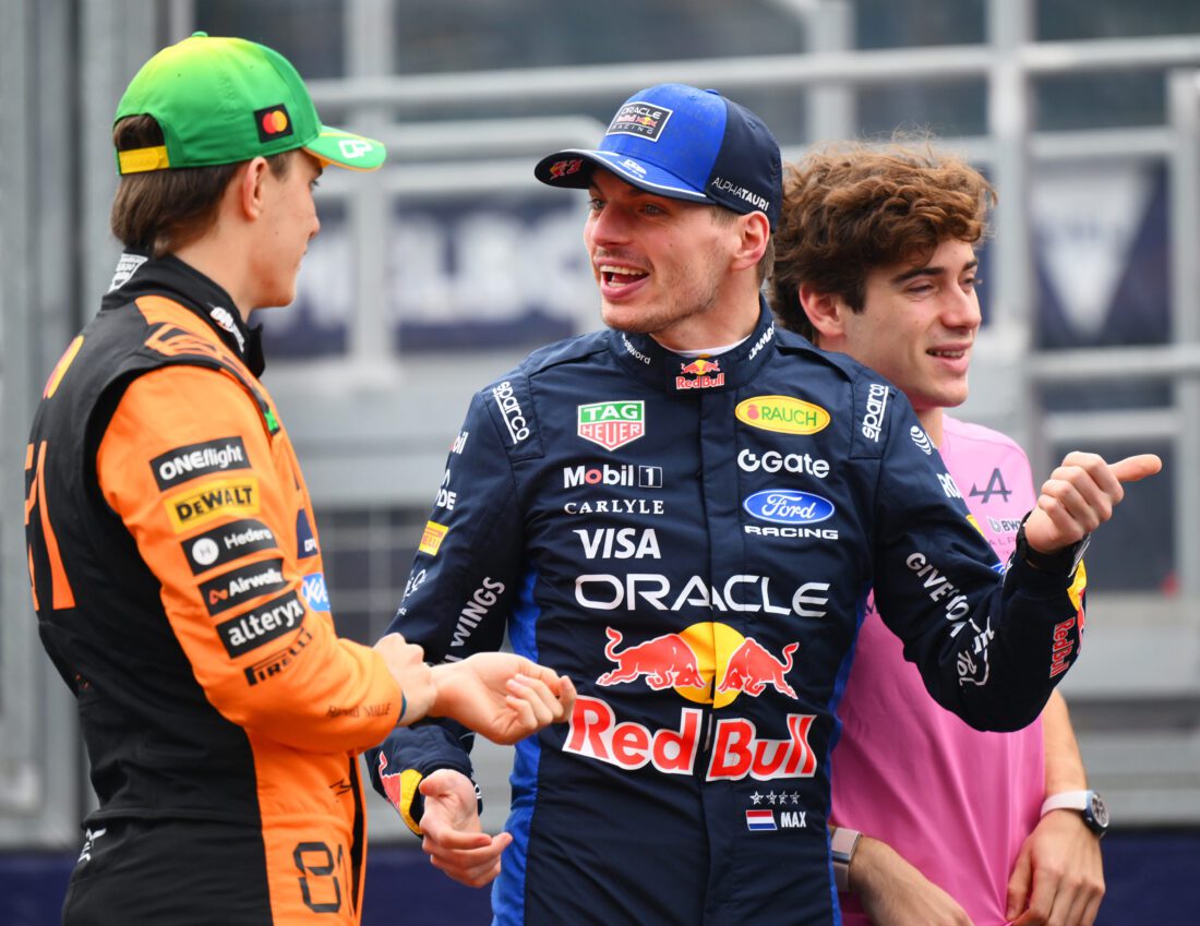 Oscar Piastri Max Verstappen
