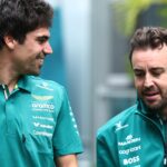 Lance Stroll Fernando Alonso Aston Martin