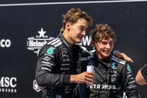 George Russell en Kimi Antonelli