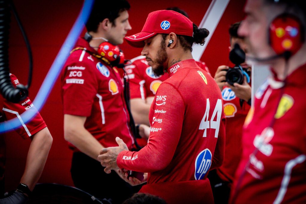 Lewis Hamilton Ferrari