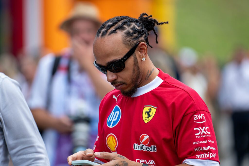 Lewis Hamilton Ferrari