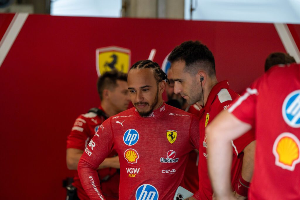 Lewis Hamilton Ferrari